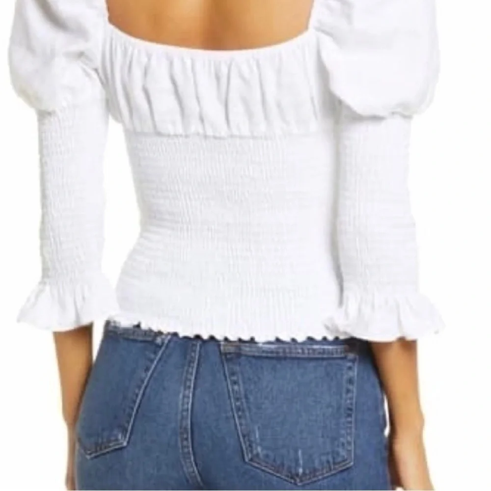 Reformation White Heaven Top white